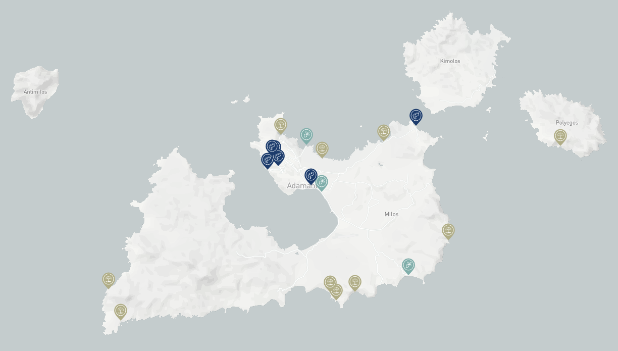 Map - Milos